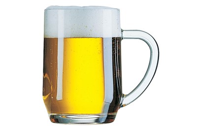 כס בירה 0.5 ליטר קוטר 9.3 גובה 13